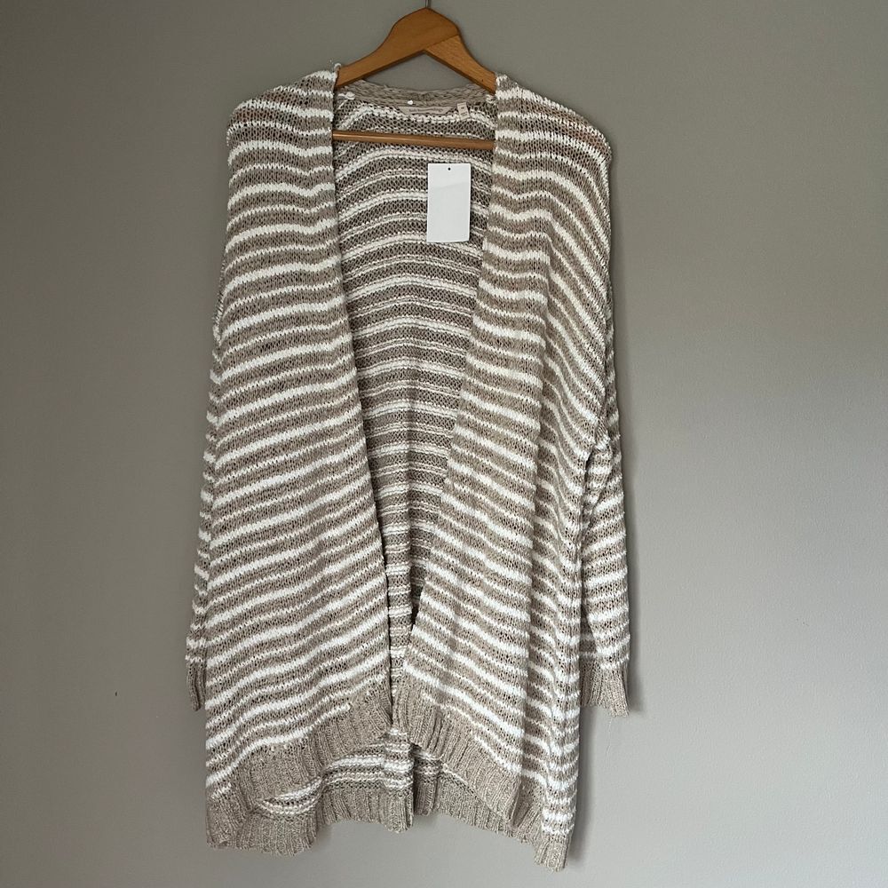 Soft Surroundings Open Knit Long‎ Cardigan Sweater Size 1X NWT